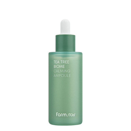 Best Korean Skincare AMPOULE Tea Tree Biome Calming Ampoule Farm Stay