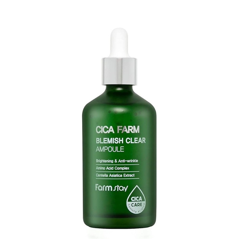 Best Korean Skincare AMPOULE Cica Farm Blemish Clear Ampoule Farm Stay