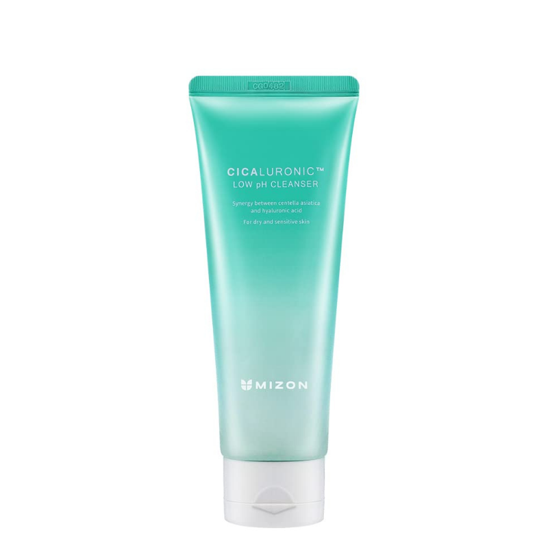 Best Korean Skincare CLEANSING FOAM Cicaluronic Low pH Cleanser MIZON