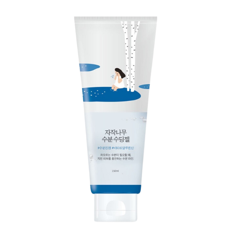Best Korean Skincare SOOTHING GEL Birch Moisturizing Soothing Gel ROUND LAB
