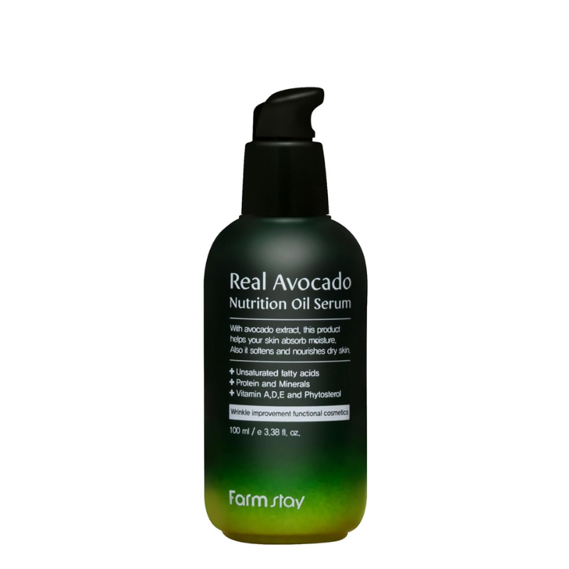 Best Korean Skincare SERUM Real Avocado Nutrition Oil Serum Farm Stay