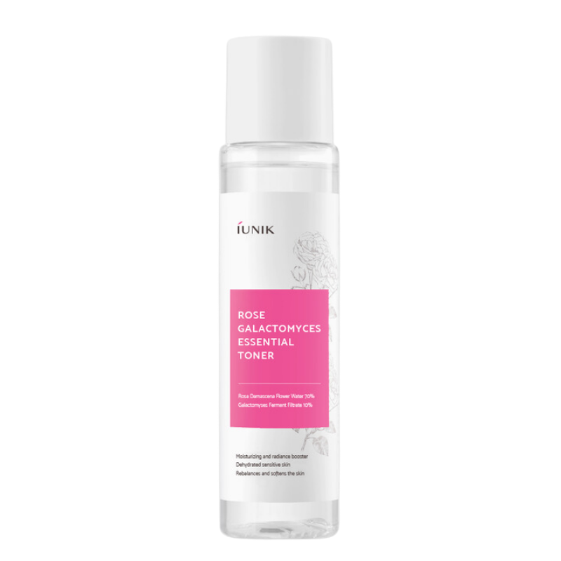 Best Korean Skincare TONER Rose Galactomyces Essential Toner iUNIK