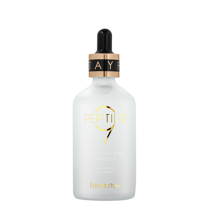 Best Korean Skincare AMPOULE Peptide9 Super Vitalizing Ampoule Farm Stay