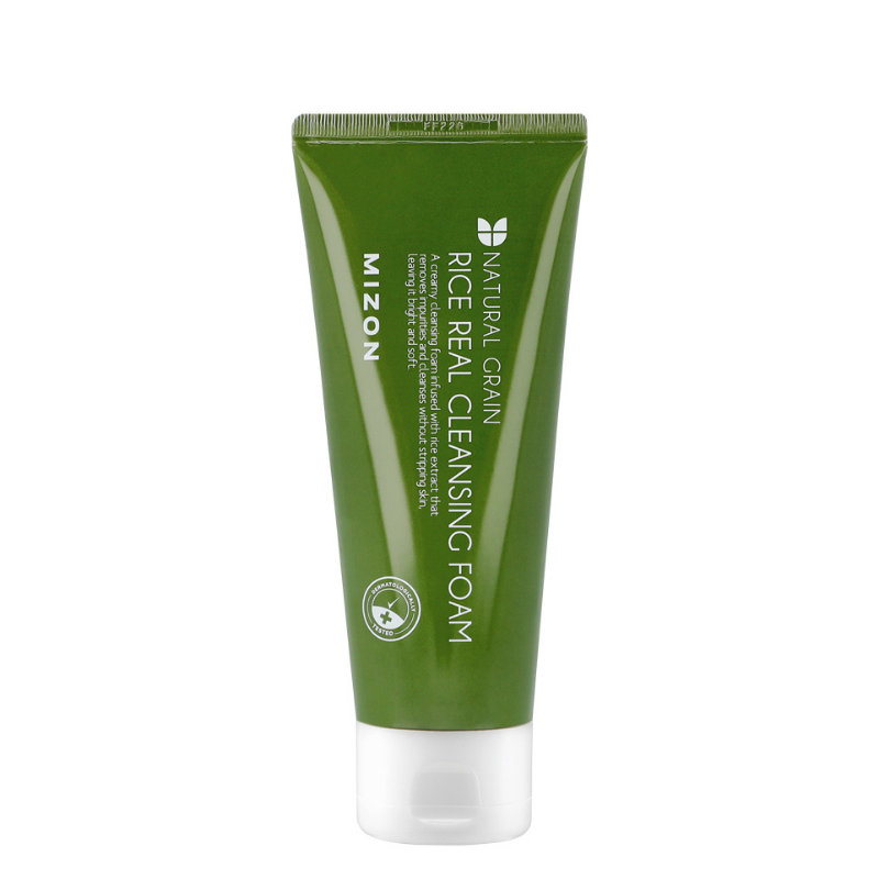 Best Korean Skincare CLEANSING FOAM Rice Real Cleansing Foam MIZON