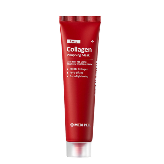 Best Korean Skincare WRAPPING MASK Red Lacto Collagen Wrapping Mask MEDIPEEL