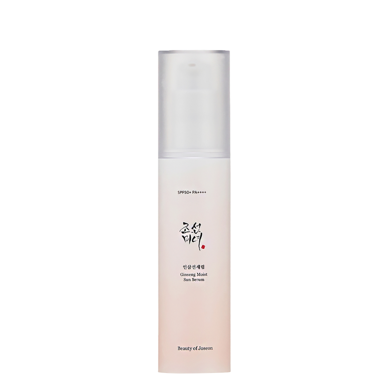 Best Korean Skincare SUN SERUM Ginseng Moist Sun Serum SPF 50+ PA++++ Beauty of Joseon