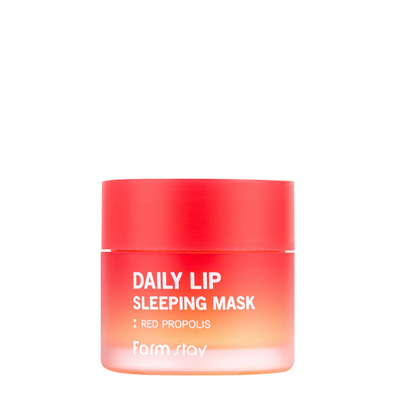 Best Korean Skincare LIP CARE Daily Lip Sleeping Mask Red Propolis Farm Stay