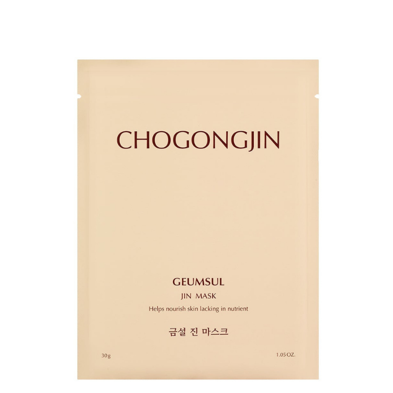 Best Korean Skincare SHEET MASK Geumsul Jin Mask Set (10 masks) CHOGONGJIN
