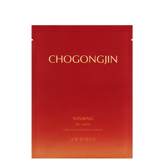 Best Korean Skincare SHEET MASK Sosaeng Jin Mask Set (5 masks) CHOGONGJIN