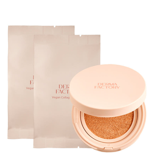Vegan Collagen Cushion Set SPF50+ PA++++ (1 cushion + 2 refills)