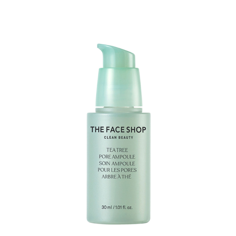 Best Korean Skincare AMPOULE Tea Tree Pore Ampoule THE FACE SHOP