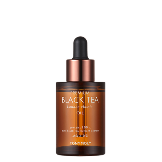 Best Korean Skincare FACIAL OIL Premium Black Tea London Classic Oil TONYMOLY