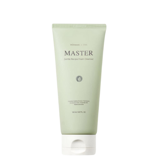 Best Korean Skincare CLEANSING FOAM Master Gentle Recipe Foam Cleanser mixsoon