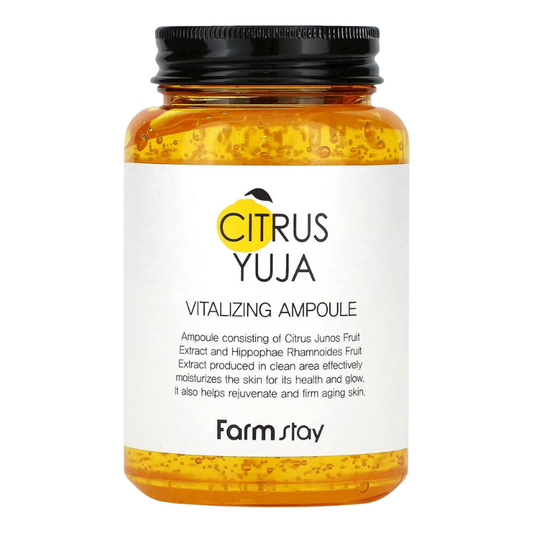 Best Korean Skincare AMPOULE Citrus Yuja Vitalizing Ampoule Farm Stay