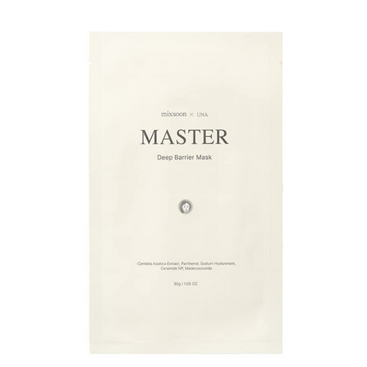 Best Korean Skincare SHEET MASK Master Deep Barrier Mask (5 masks) mixsoon
