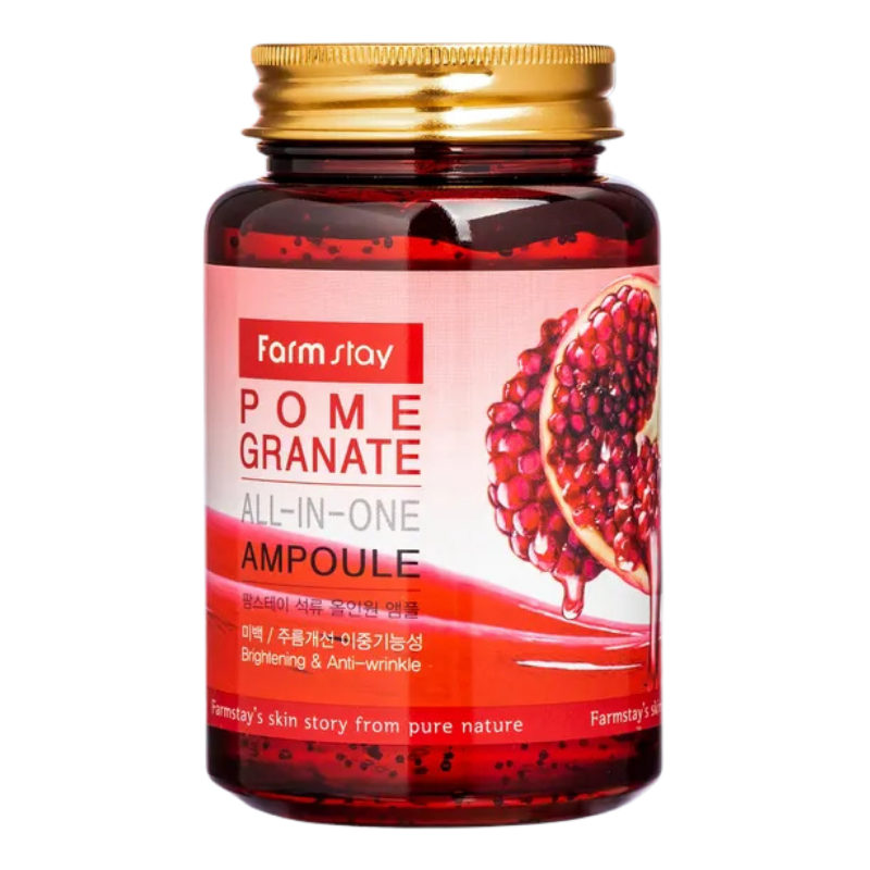 Best Korean Skincare AMPOULE Pomegranate All-In-One Ampoule Farm Stay