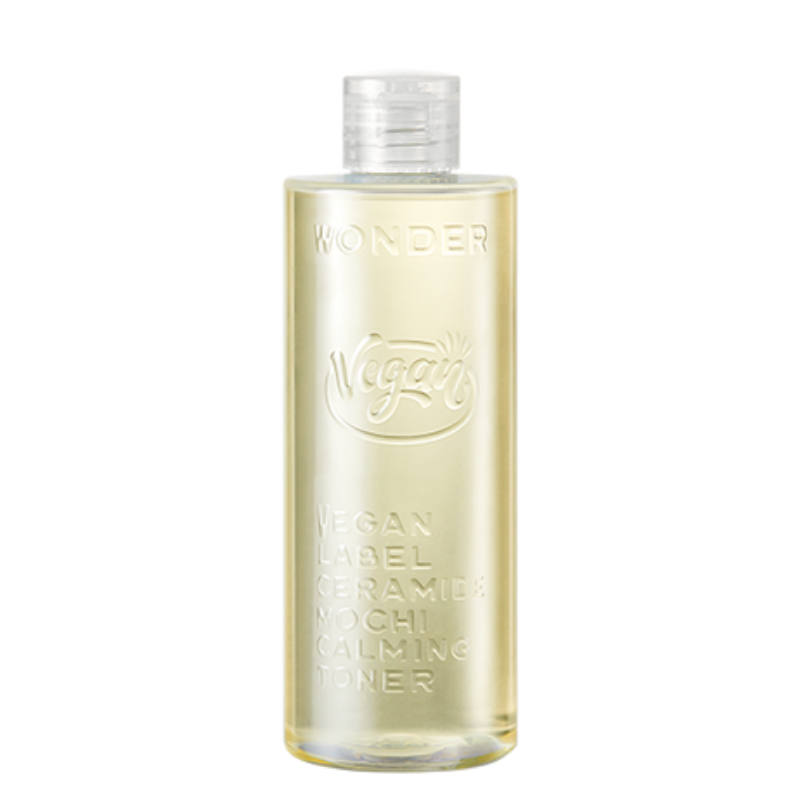Best Korean Skincare TONER Wonder Vegan Label Ceramide Mochi Calming Toner TONYMOLY