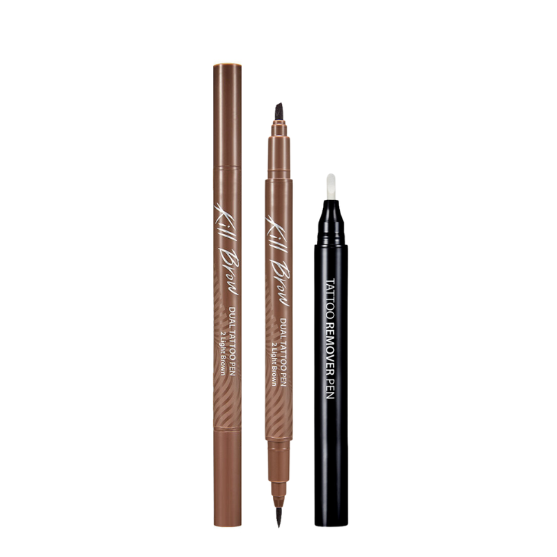 Kill Brow Dual Tattoo Pen with Remover Pen (3colors)