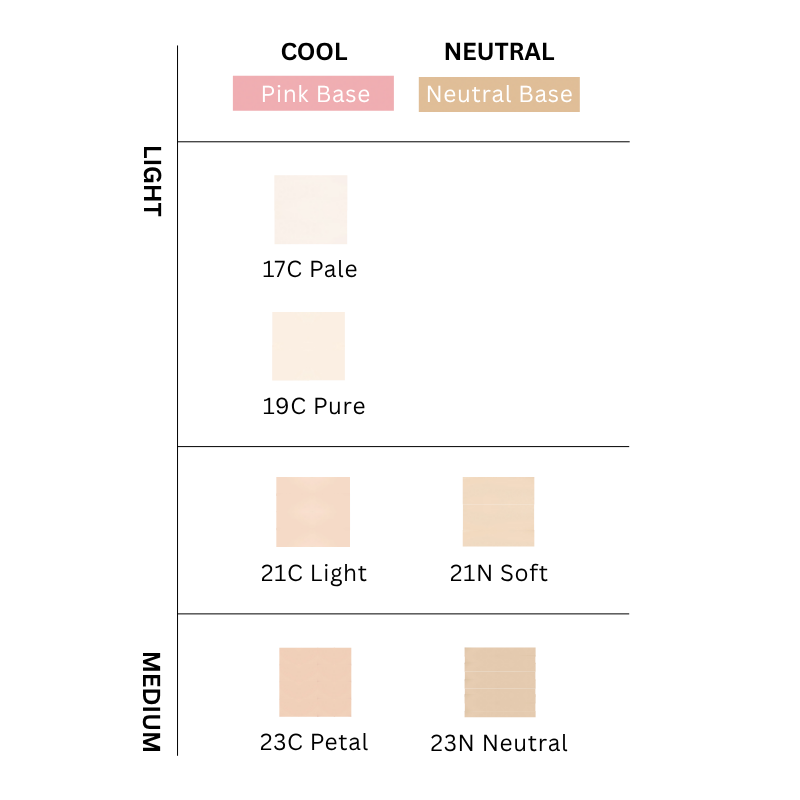 Velvet Lasting foundation Pact with 1 Refill SPF50+ PA++++ (6 colors)