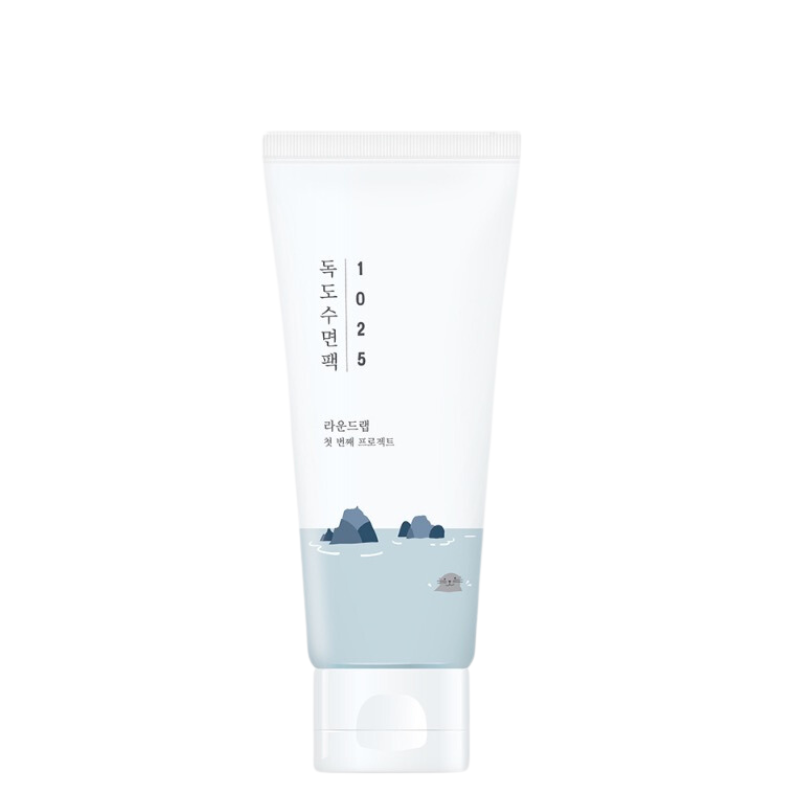 Best Korean Skincare SLEEPING MASK 1025 Dokdo Sleeping Pack ROUND LAB
