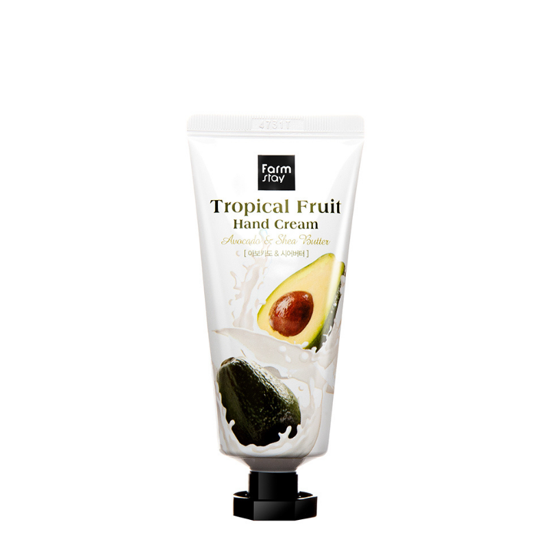 Best Korean Skincare HAND CREAM Tropical Fruit Hand Cream Avocado & Shea Butter Farm Stay
