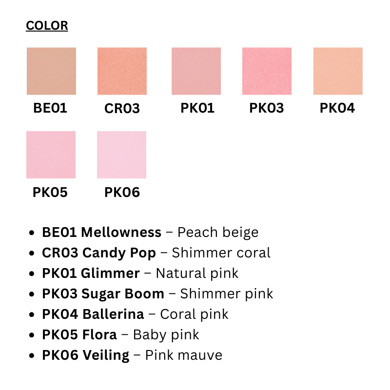 Priming Veil Cheek (7 colors)