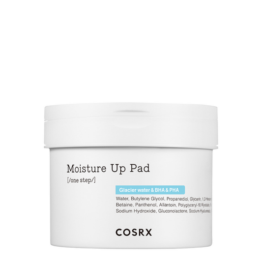 Best Korean Skincare TONER PAD One Step Moisture Up Pad COSRX