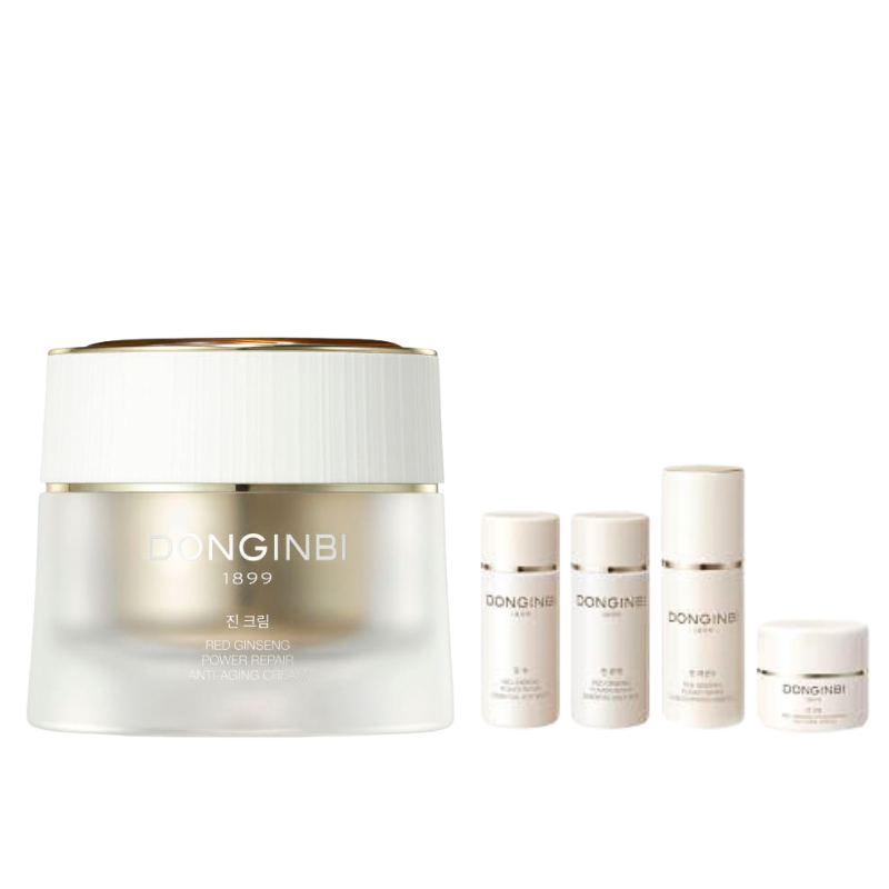 Red Ginseng Power Repair Anti-aging Cream Set