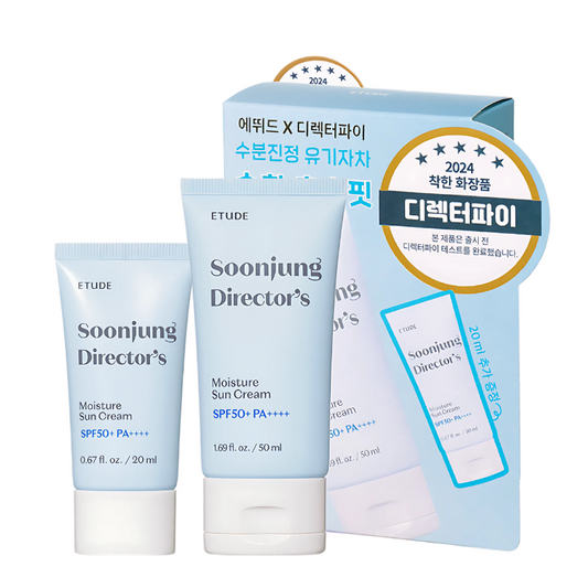 Soonjung Director's Moisture Sun Cream SPF50+ PA++++ Value Set