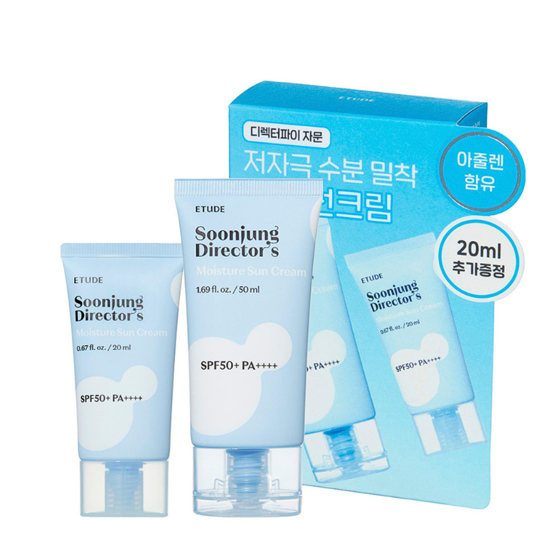 Soonjung Director's Moisture Sun Cream SPF50+ PA++++ Value Set