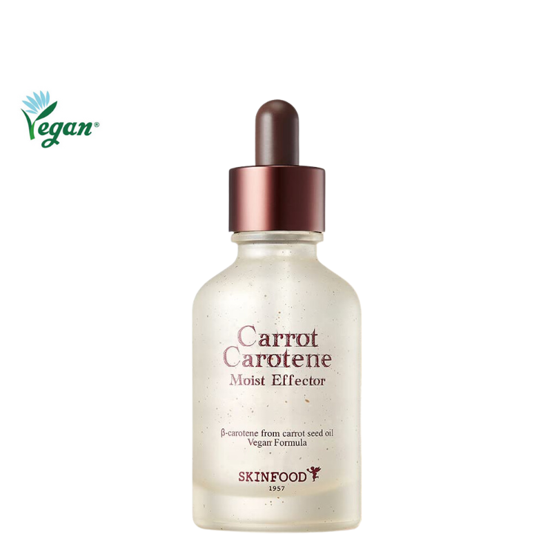 Best Korean Skincare SERUM Carrot Carotene Moist Effector SKINFOOD
