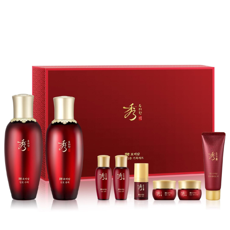 Best Korean Skincare SET Hyobidam Fermented Skincare Set Sooryehan