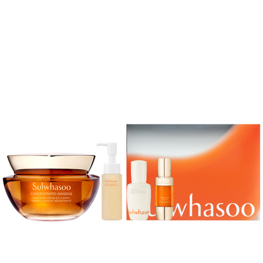 Best Korean Skincare CREAM Concentrated Ginseng Renewing Cream + Free Gifts Sulwhasoo