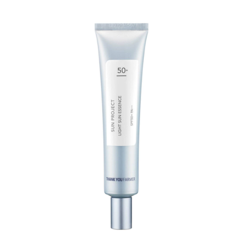 Best Korean Skincare SUN ESSENCE Sun Project Light Sun Essence SPF50+ PA+++ THANK YOU FARMER