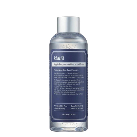 Best Korean Skincare TONER Supple Preparation Unscented Toner Dear, Klairs