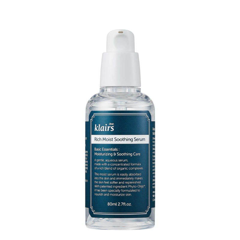 Best Korean Skincare SERUM Rich Moist Soothing Serum Dear, Klairs