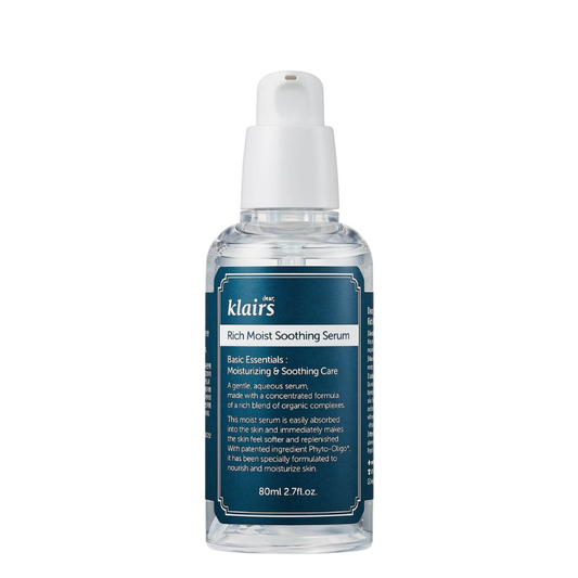 Best Korean Skincare SERUM Rich Moist Soothing Serum Dear, Klairs
