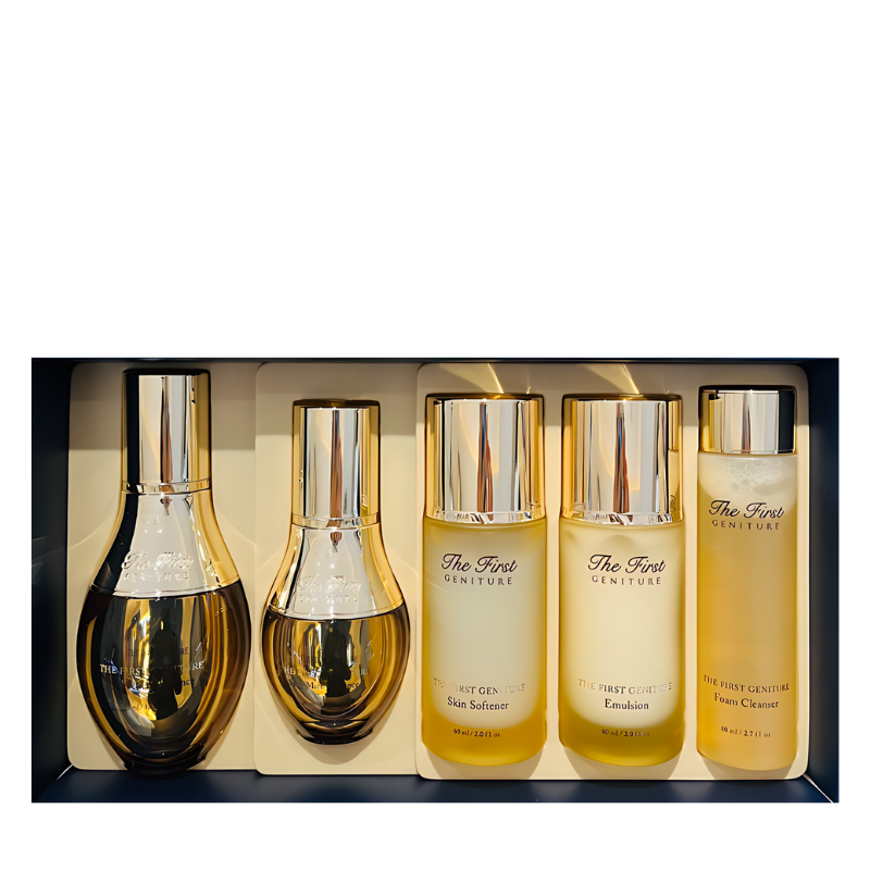 Best Korean Skincare SET The First Geniture Sym-Micro Essence Special Set O HUI