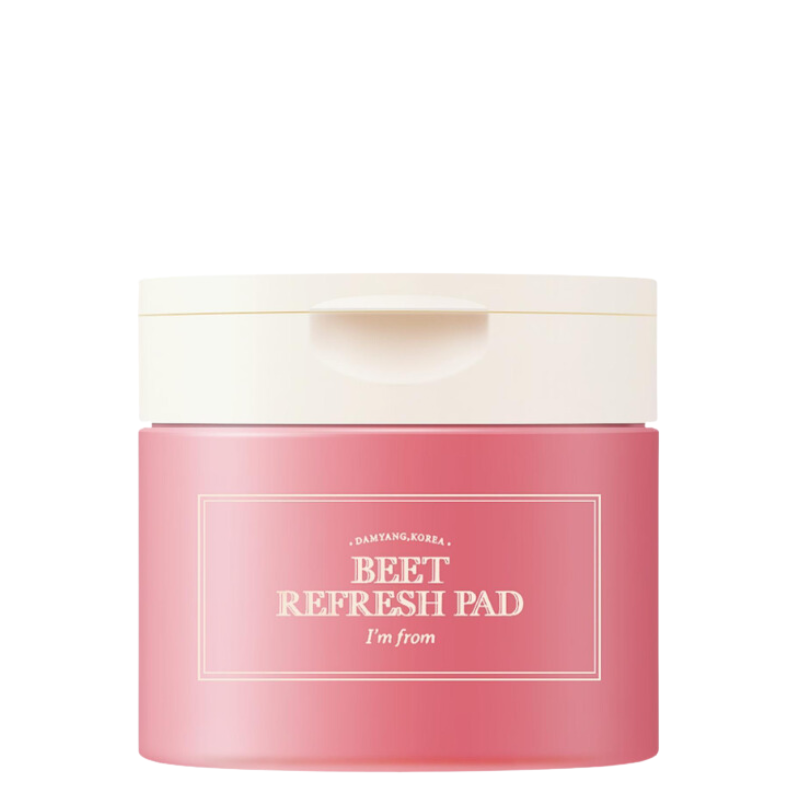 Best Korean Skincare TONER PAD Beet Refresh Pad I'm from