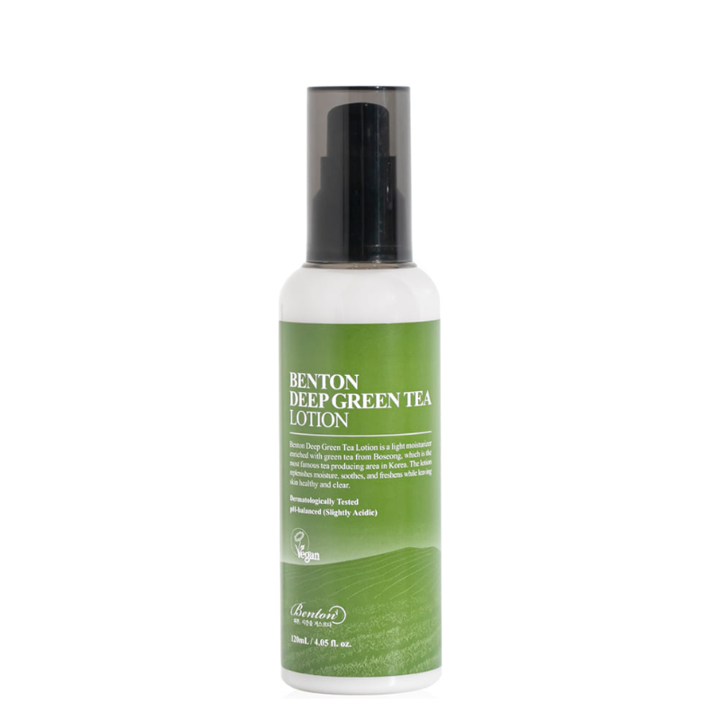Best Korean Skincare LOTION/EMULSION Deep Green Tea Lotion Benton