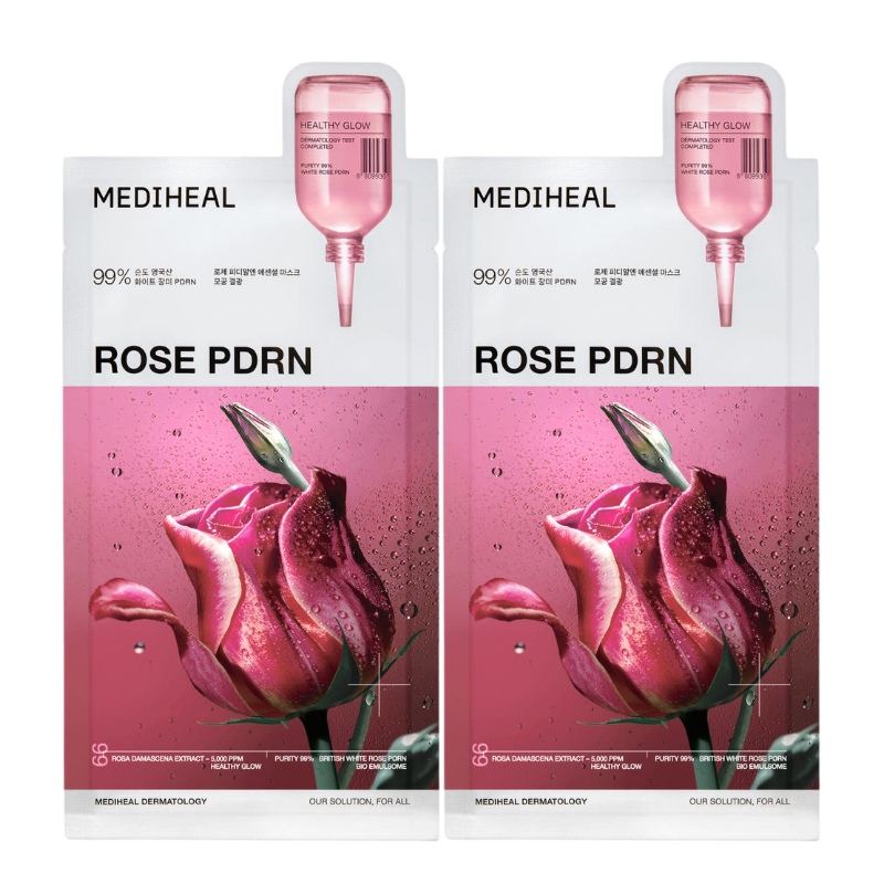 Rose PDRN Essential Mask Set (2 masks)