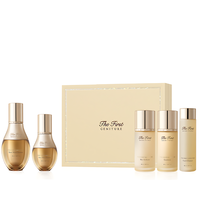 Best Korean Skincare SET The First Geniture Sym-Micro Essence Special Set O HUI