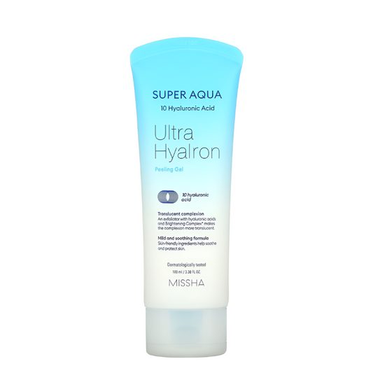 Best Korean Skincare PEELING Super Aqua Ultra Hyalron Peeling Gel MISSHA