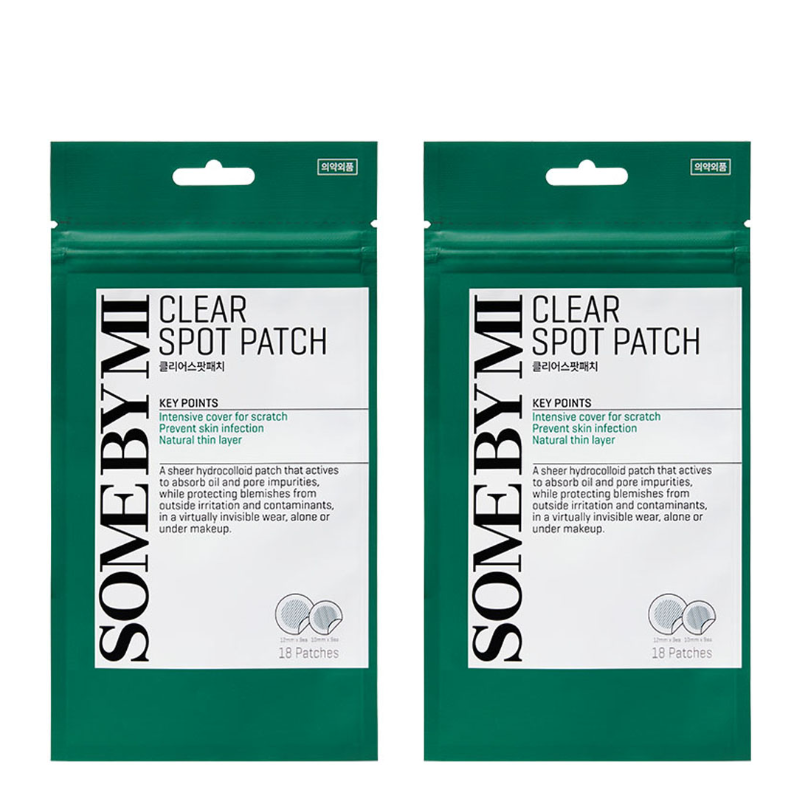 Best Korean Skincare PATCH Clear Spot Patch Set (2 pack) SOME BY MI