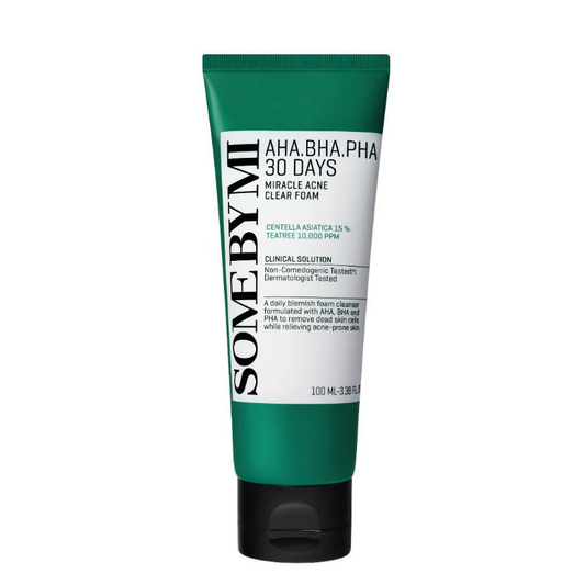 AHA BHA PHA 30 Days Miracle Acne Clear Foam