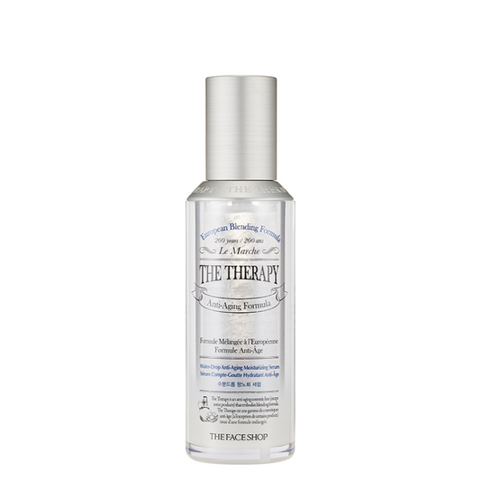 Best Korean Skincare SERUM The Therapy Water-Drop Anti-Aging Moisturizing Serum THE FACE SHOP