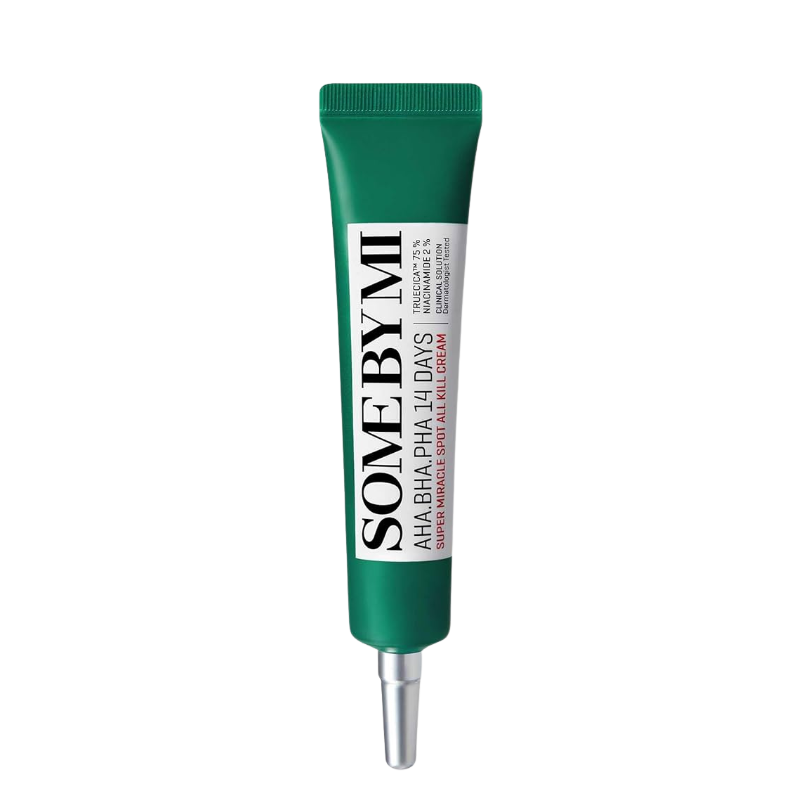 Best Korean Skincare CREAM AHA BHA PHA 14 Days Super Miracle Spot All Kill Cream SOME BY MI
