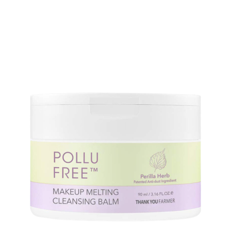 Best Korean Skincare CLEANSING BALM Pollufree Makeup Melting Cleansing Balm THANK YOU FARMER
