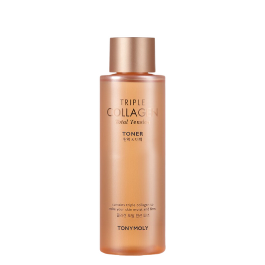 Best Korean Skincare TONER Triple Collagen Total Tension Toner TONYMOLY