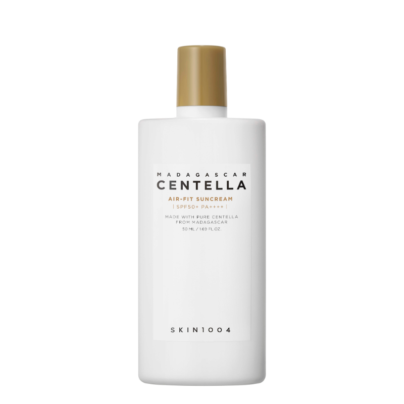 Best Korean Skincare SUN CREAM Madagascar Centella Air-Fit Suncream SPF50+ PA++++ SKIN1004